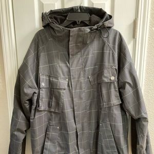 Men’s gray ski jacket